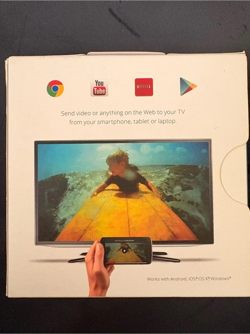 Google Chromecast Streaming Media Player